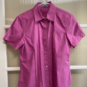 Women's Foxcroft Short Sleeve Blouse Pink
